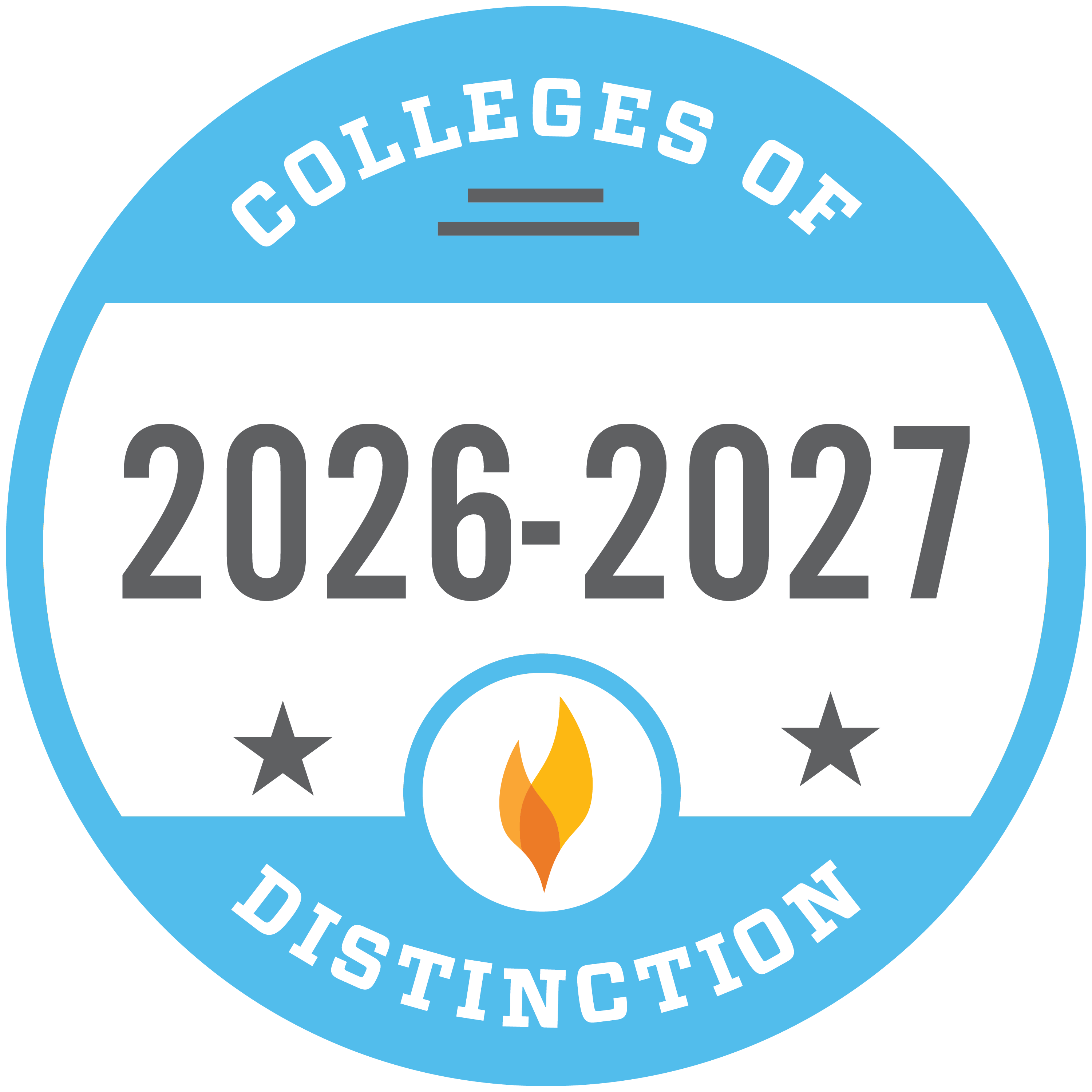 Colleges of Distinction 2026-2027